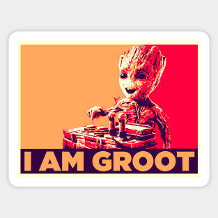 I am Groove! Sticker